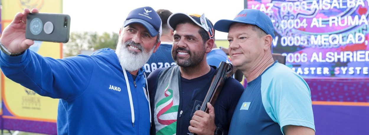 Naser Meqlad sets new world record in Trap Men at the Asian Shotgun Cup 2024